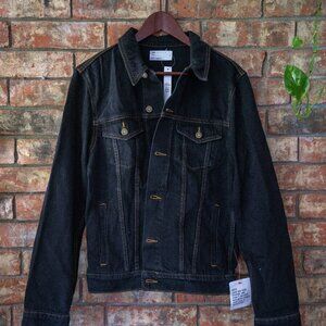 BRAND NEW classic denim jacket in washed black
